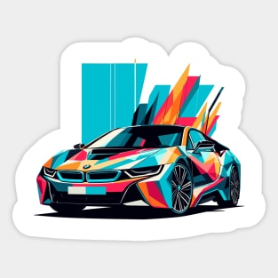 BMW i8 Sticker